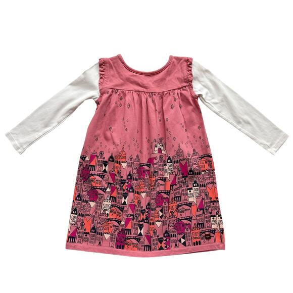 Tea Collection Edinburgh Mighty Mini Dress Size 4 - Picture 4 of 5